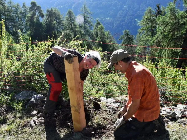 arbeiten im Val Müstair