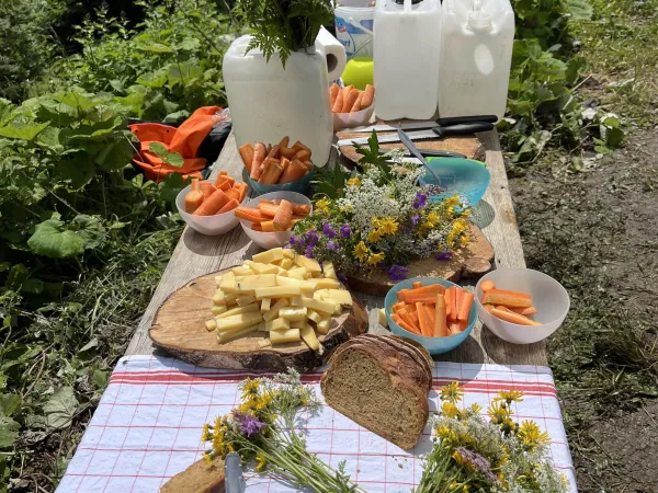 Verpflegung Essen Bergwaldprojekt