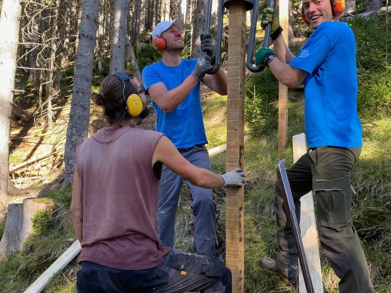 Freiwillige Jugendliche