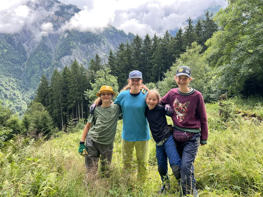 Freiwillige Kinder Familien