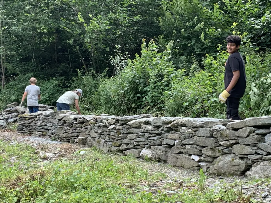 Haslen Trockenmauern